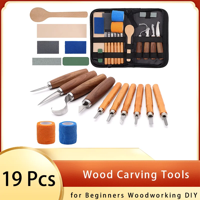 Woodworking Kits For Adults - Ahşap Oyma Bıçağı Araçları Kiti 19