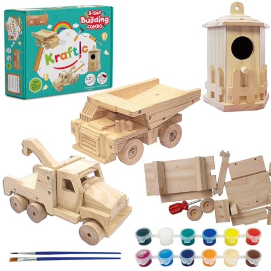 Woodworking Kits For Adults - Yetişkinler için Ahşap İşleme Yapım Seti,