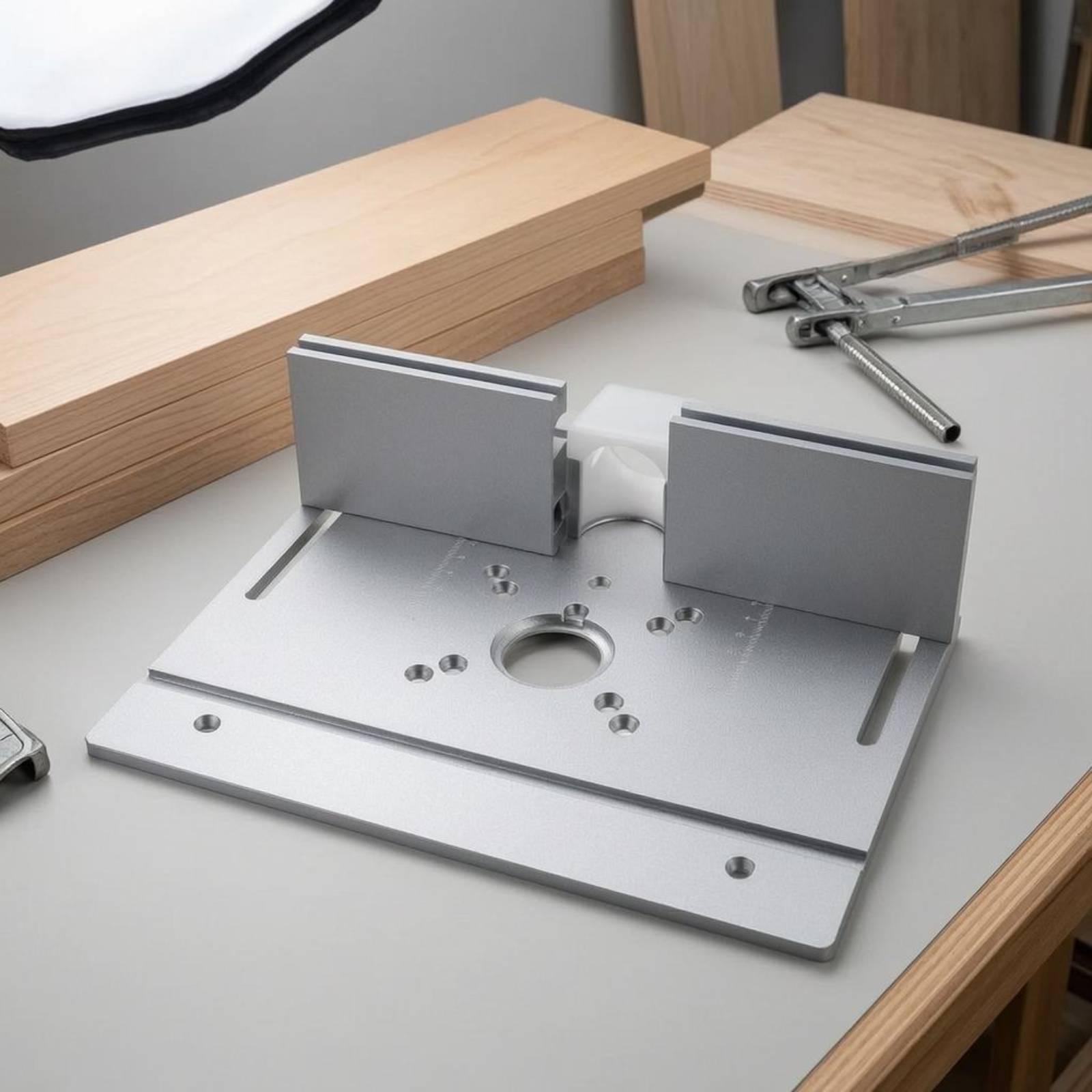 Woodworking Router - Freze Tezgahı Ekleme Plakası Yaka Ek