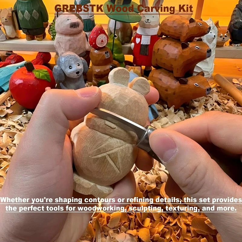 Woodworking Kits For Adults - Ahşap Oyma Seti Ahşap Oyma Aletleri
