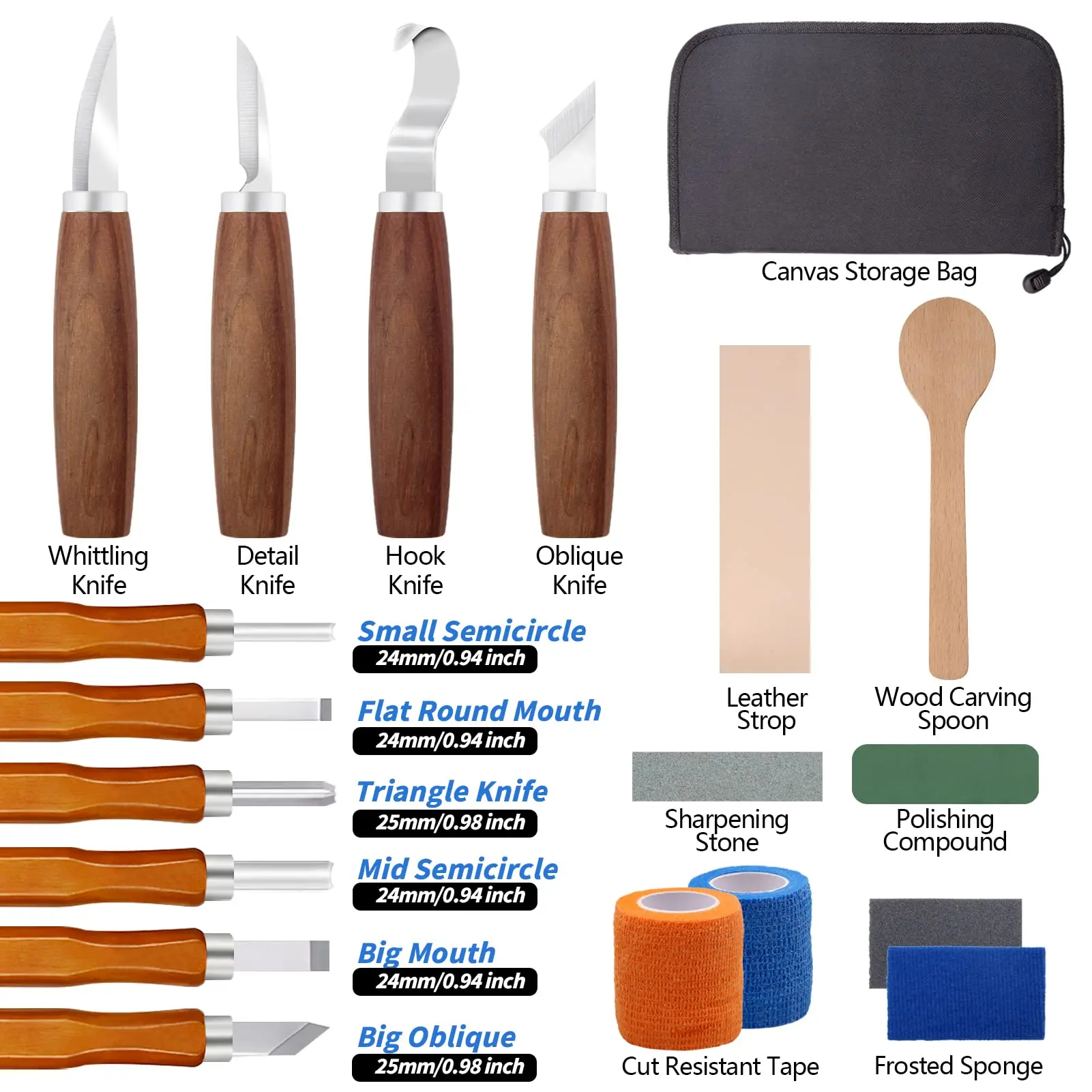 Ahşap Oyma Bıçağı Araçları Kit - Woodworking Kits For Adults incelemesi ve fiyatı