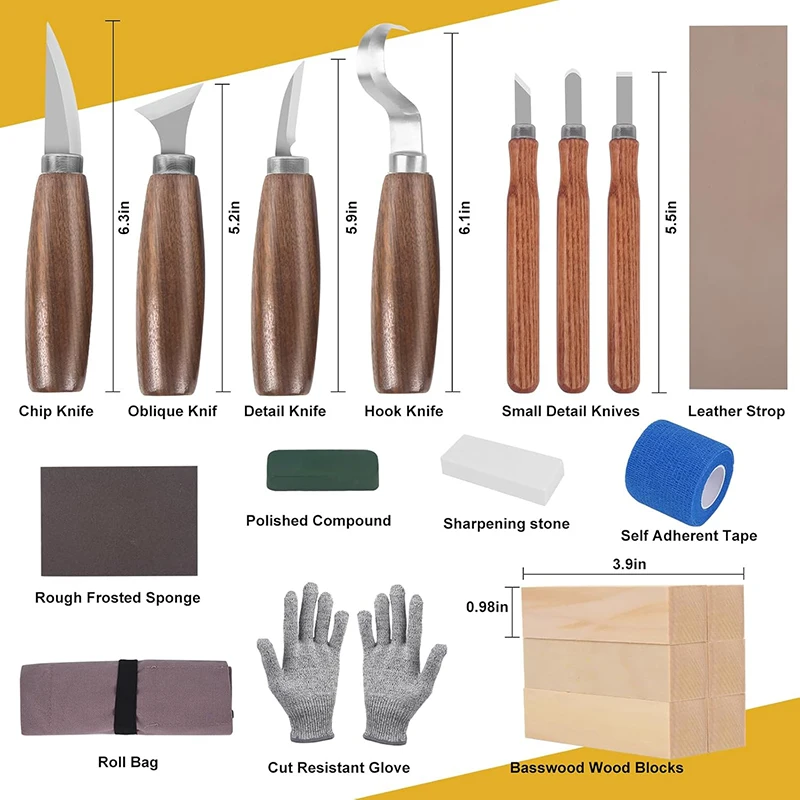 Ahşap Oyma Seti Ahşap Oyma Bıç - Woodworking Kits For Adults incelemesi ve fiyatı