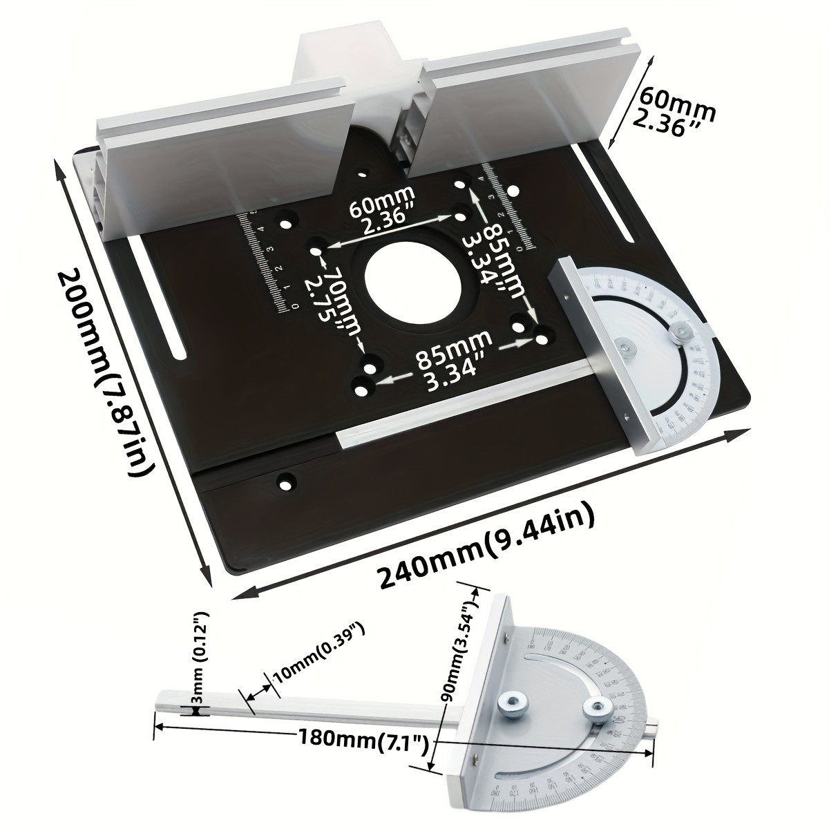 Alüminyum Yönlendirici Masaüst - Woodworking Router incelemesi ve fiyatı