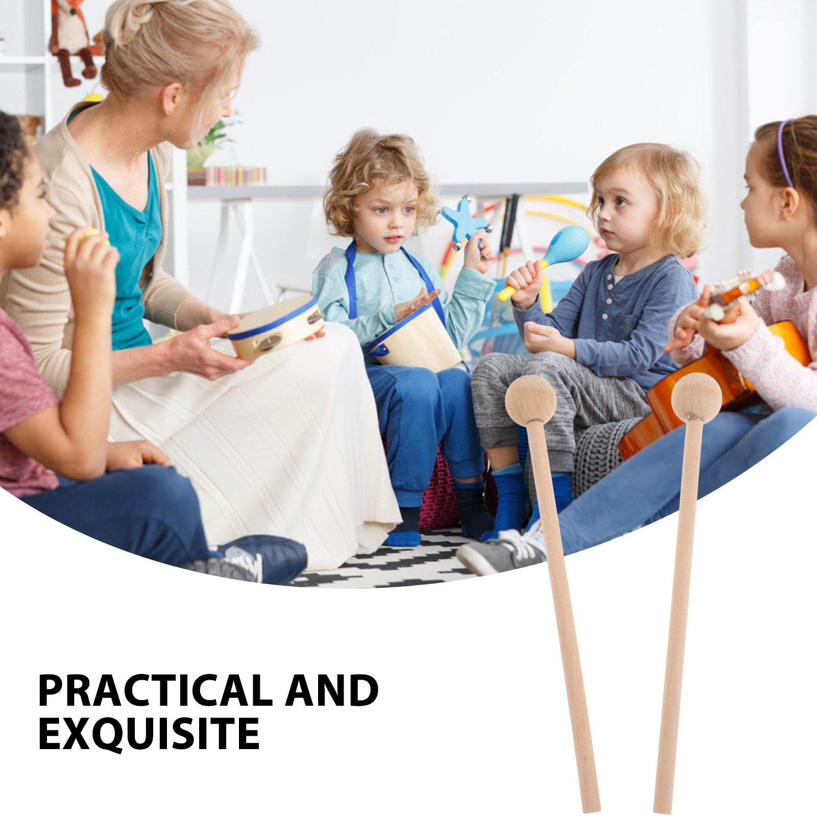 2 Adet Doğal Ahşap Ksilofon To - Woodworking Xylophone incelemesi ve fiyatı