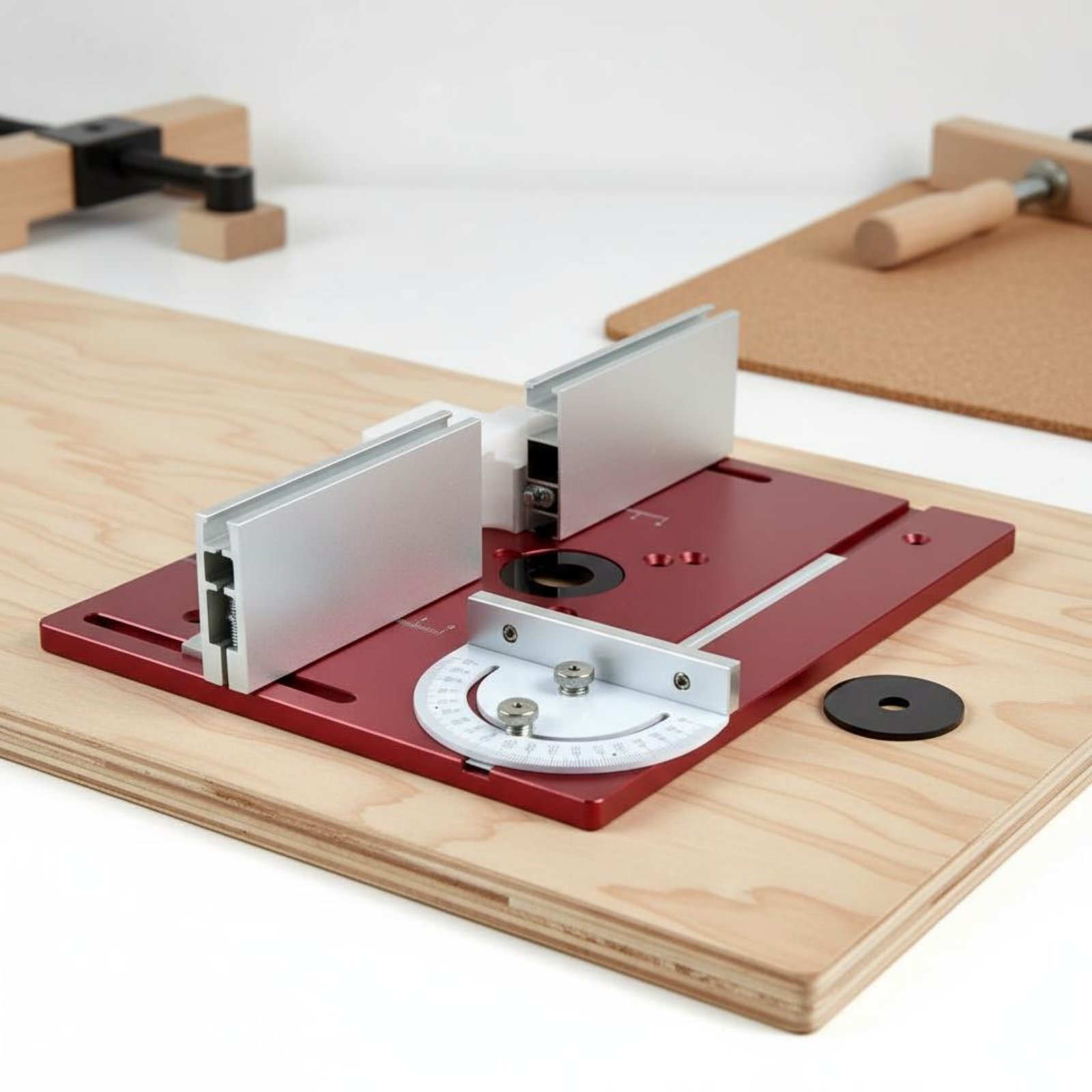 Alüminyum Router Çevirme Plaka - Woodworking Router incelemesi ve fiyatı