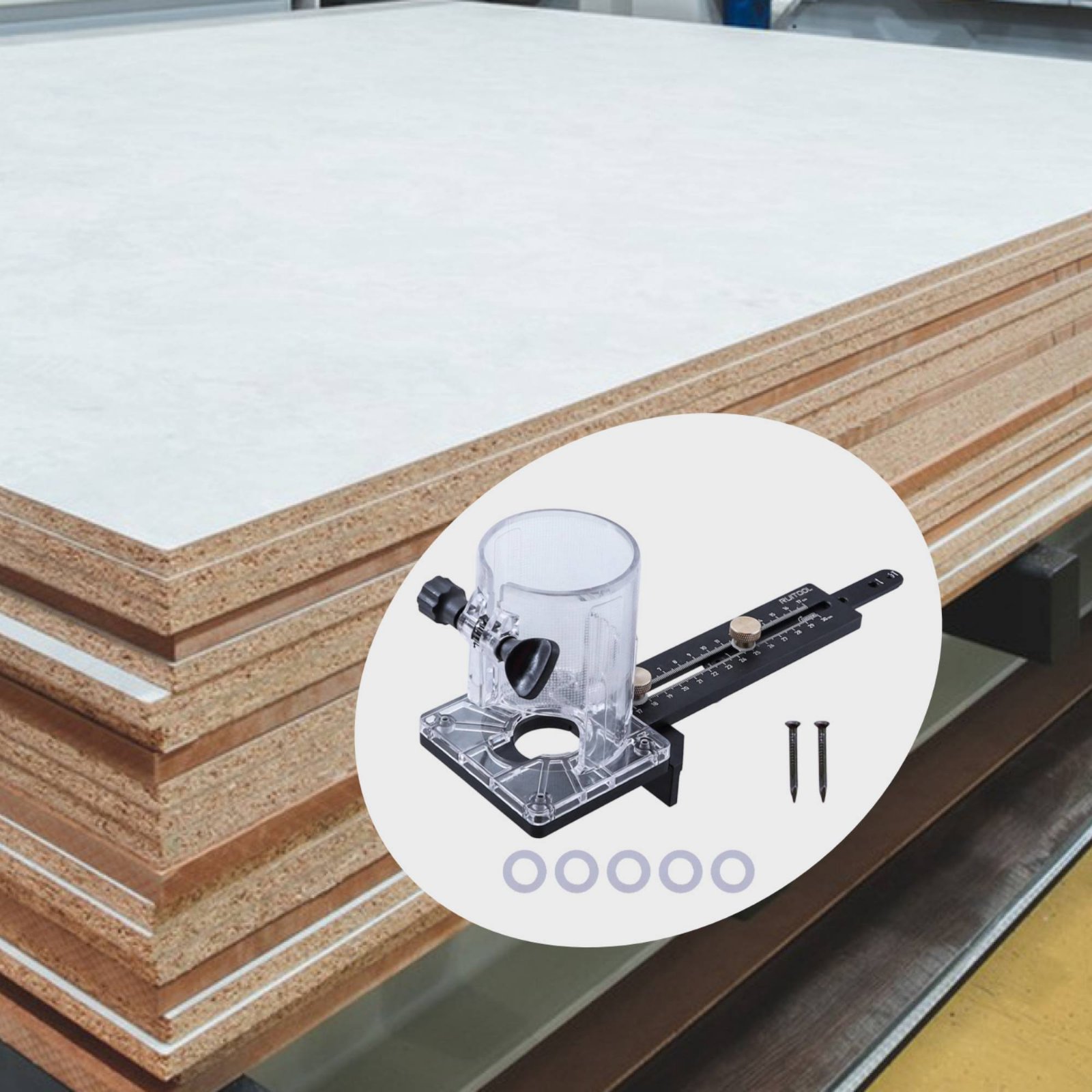 Yönlendirici Daire Kesme Apara - Woodworking Router incelemesi ve fiyatı