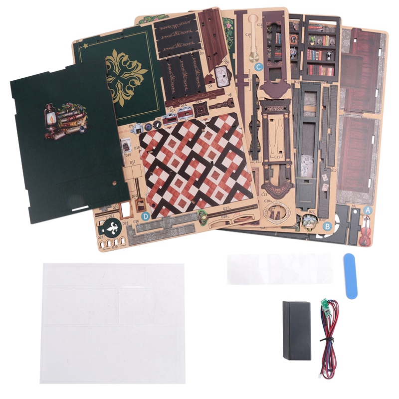 DIY Kitap Köşesi Baykuş Kitapç - Woodworking Kits For Adults incelemesi ve fiyatı