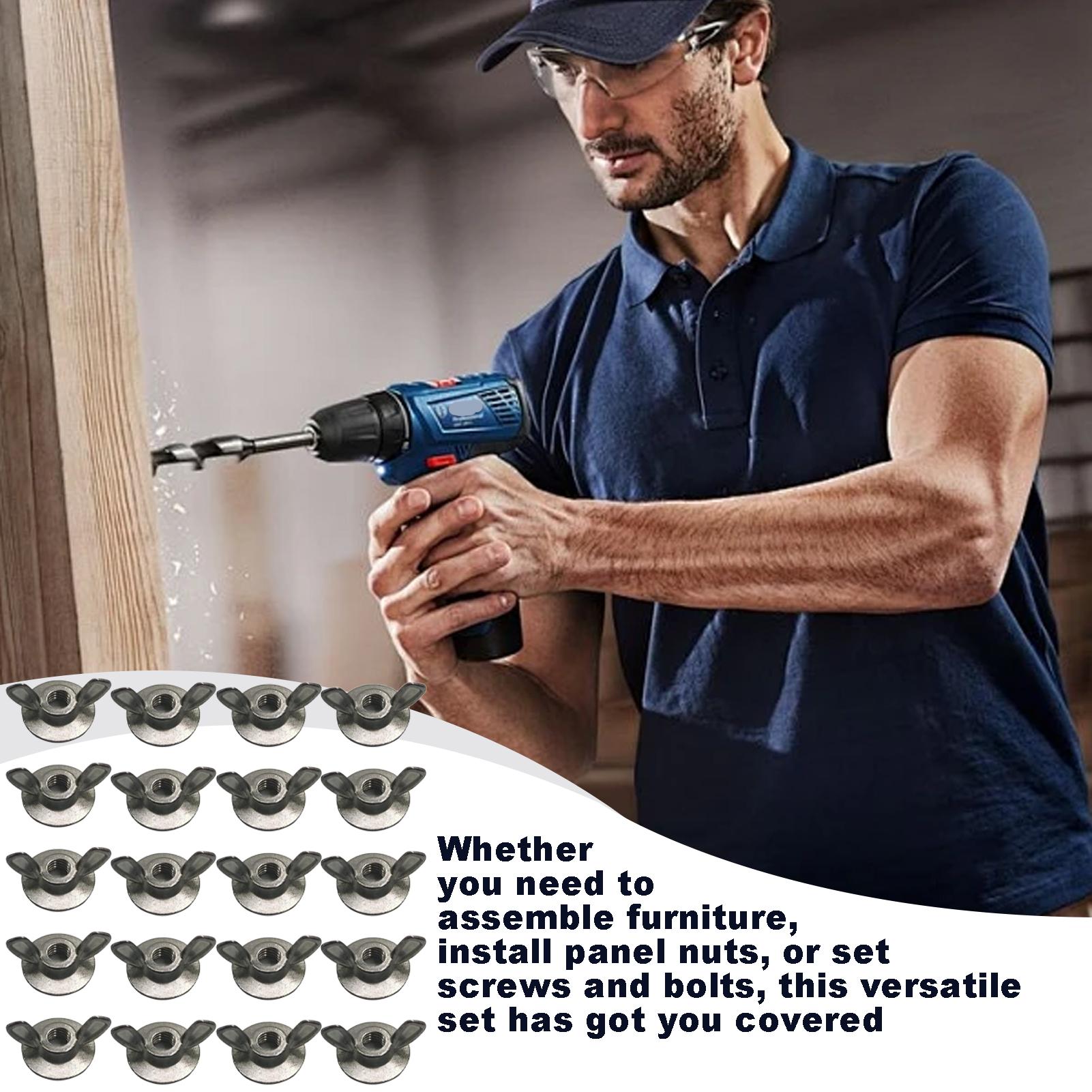 Kanatlı Somun Seti 1/4 İnç Çel - Woodworking Kits For Adults incelemesi ve fiyatı